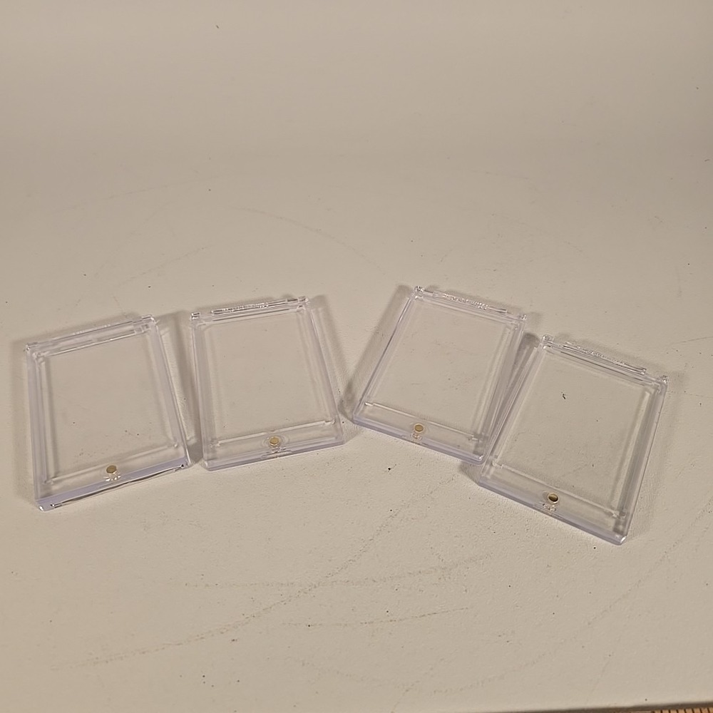 Ultra‎ Pro One-Touch Thick Card 180pt Point Magnetic Card Holder - LOT of 4